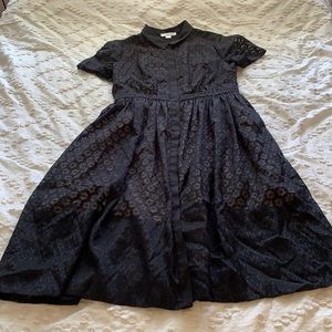Black burnout Wendy Bird dress